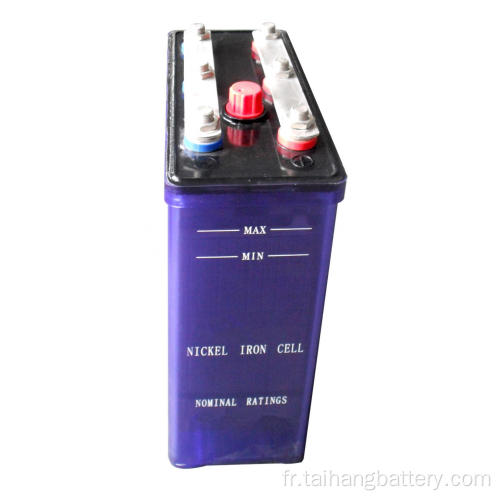 Batterie de stockage 24v 48v 700ah NI-FE 100% non polluante